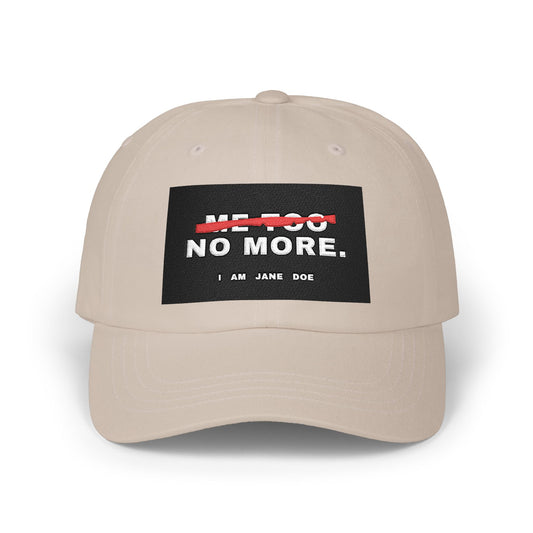 Me Too. No More. Classic Baseball Cap
