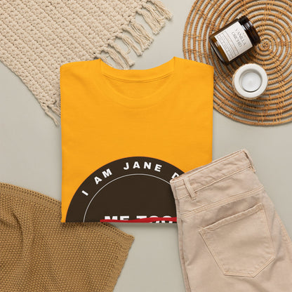 Me Too. No More. Seal Unisex Heavy Cotton Tee