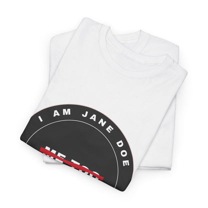 Me Too. No More. Seal Unisex Heavy Cotton Tee