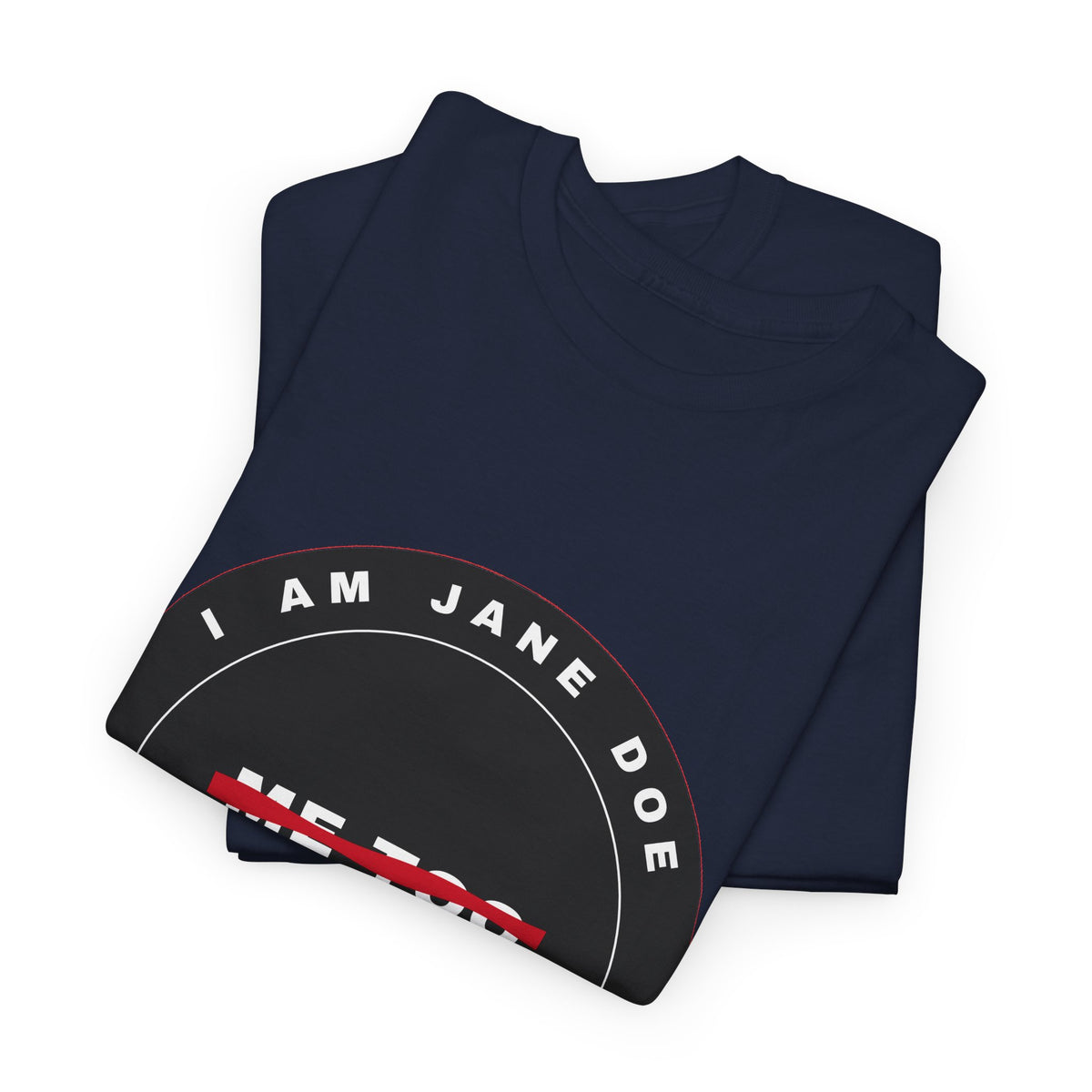 Me Too. No More. Seal Unisex Heavy Cotton Tee