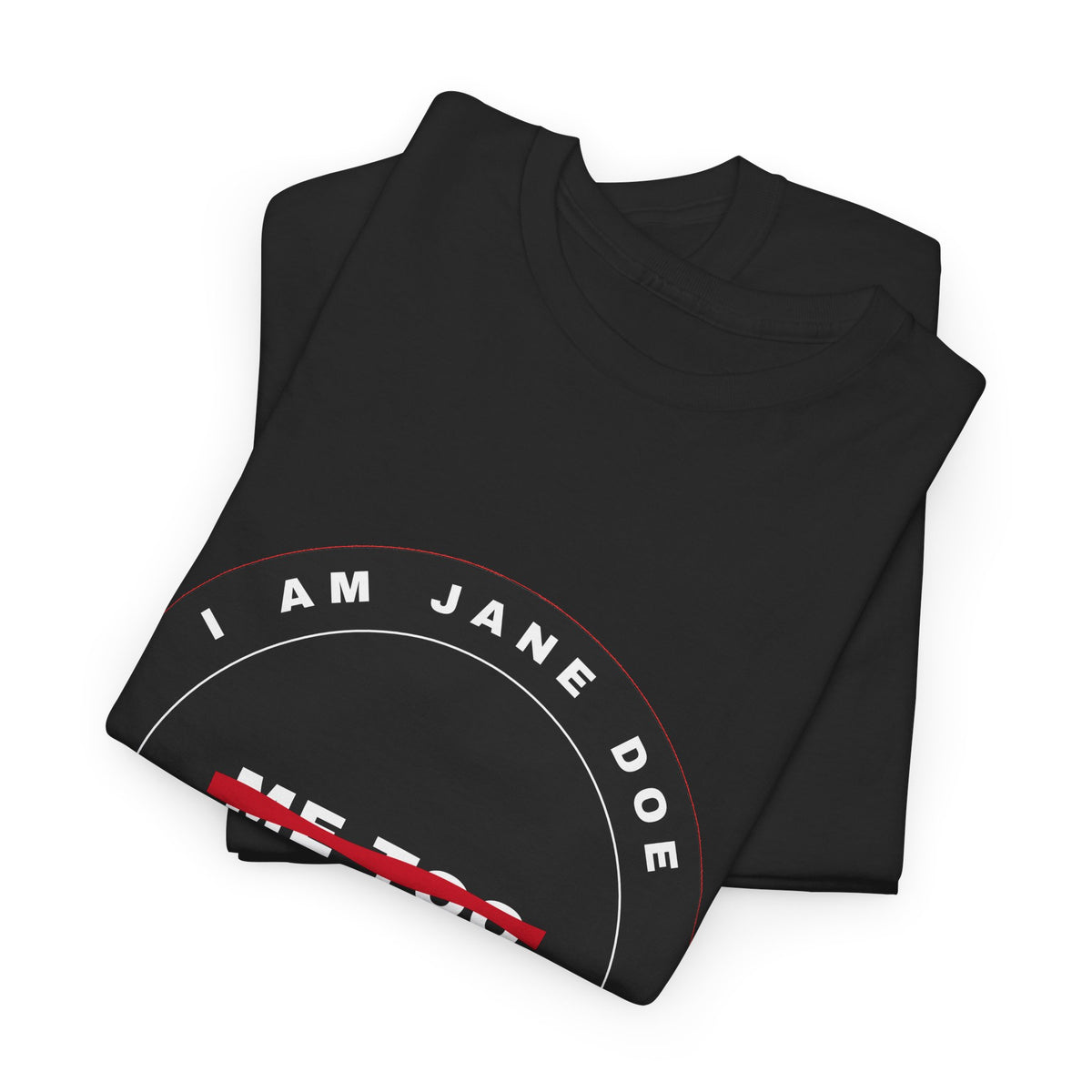 Me Too. No More. Seal Unisex Heavy Cotton Tee