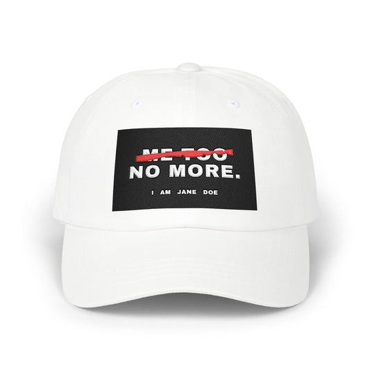Me Too. No More. Classic Baseball Cap
