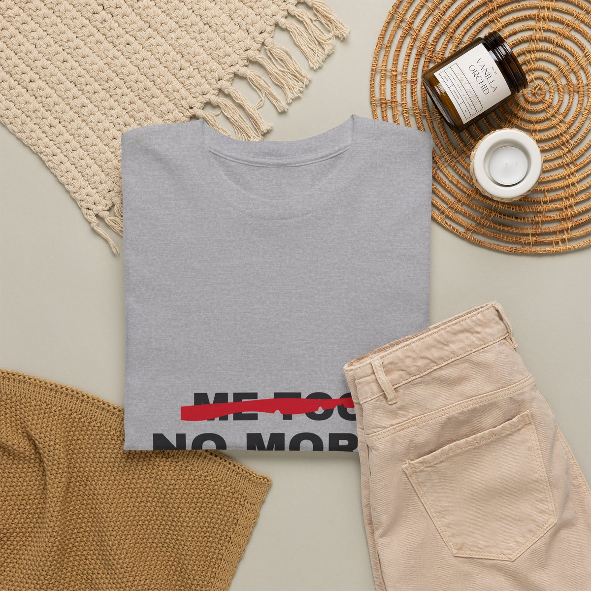 Me Too. No More. Unisex Heavy Cotton Tee
