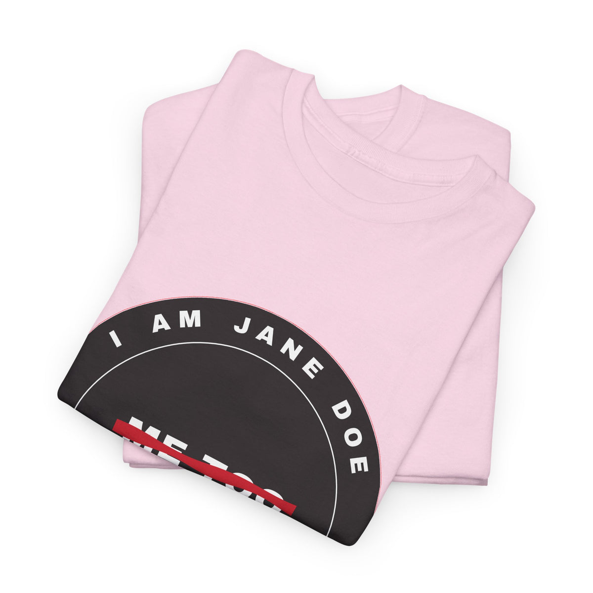 Me Too. No More. Seal Unisex Heavy Cotton Tee