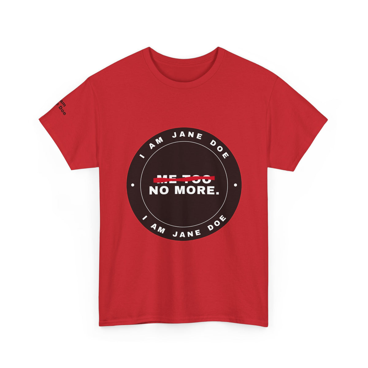 Me Too. No More. Seal Unisex Heavy Cotton Tee