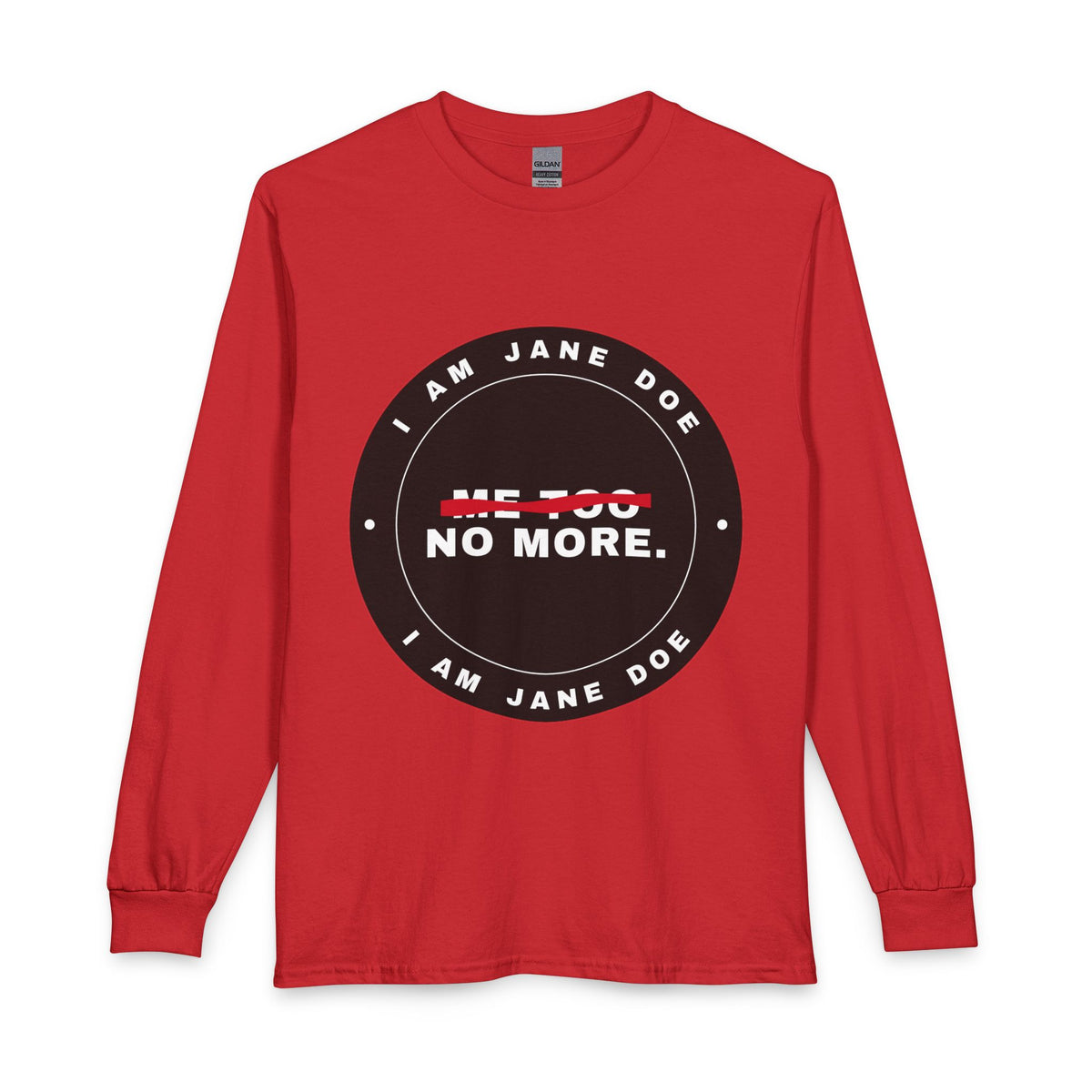 Me Too. No More. Seal Unisex Long Sleeve T-Shirt