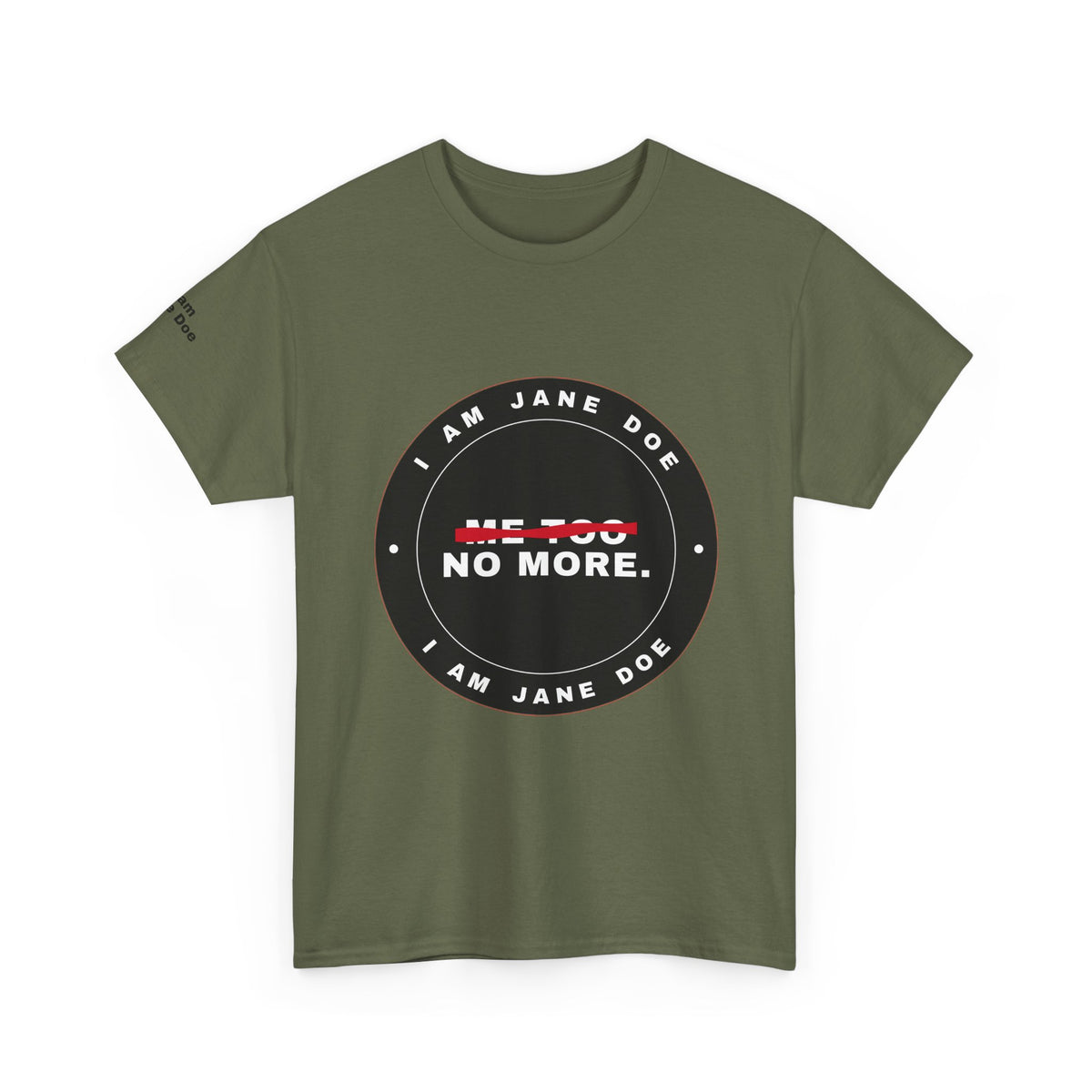 Me Too. No More. Seal Unisex Heavy Cotton Tee
