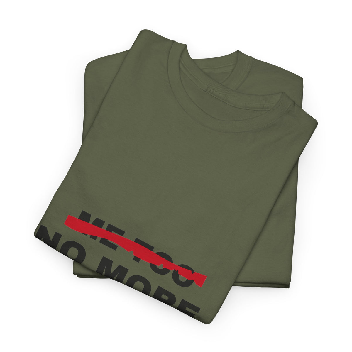 Me Too. No More. Unisex Heavy Cotton Tee