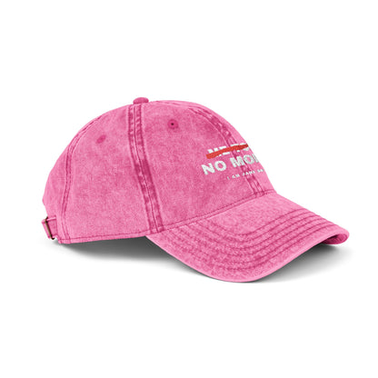 Me Too. No More. Vintage Cap (Embroidery)