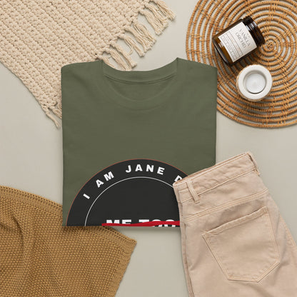 Me Too. No More. Seal Unisex Heavy Cotton Tee